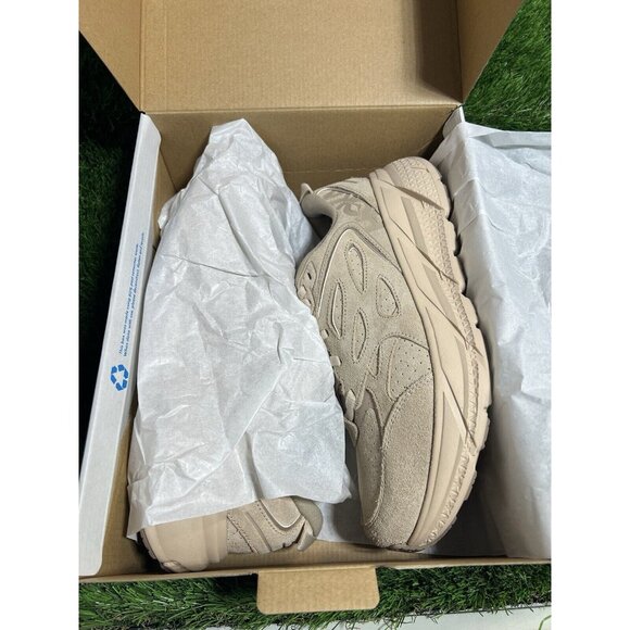 NEW Men’s Size 10 - Hoka One One Clifton L Suede Shifting Sand Dune Womens Sz 11 - Picture 8 of 9